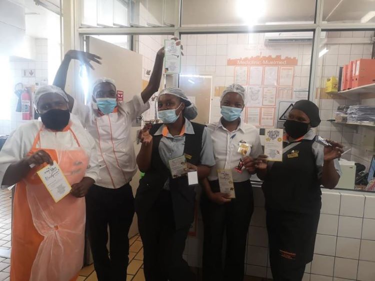 W.O.W Outreach volunteers